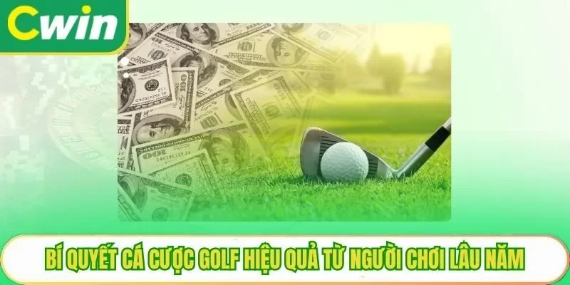 Bí quyết cá cược golf hiệu quả từ người chơi lâu năm