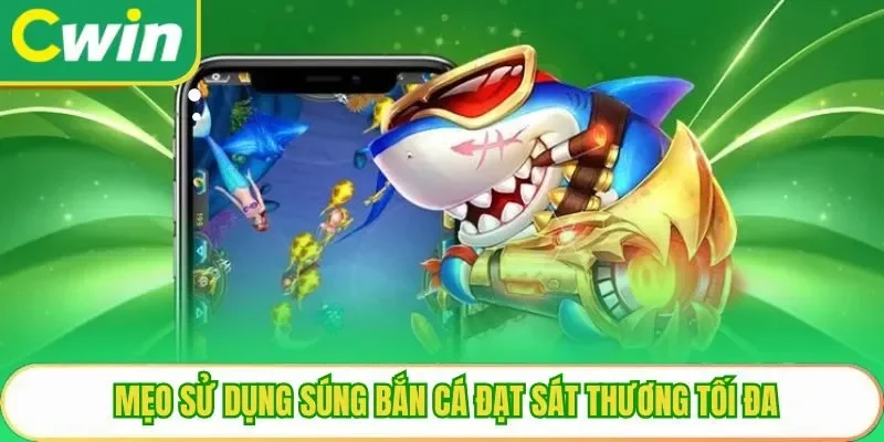 Mẹo sử dụng súng bắn cá đạt sát thương tối đa